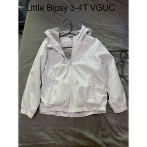 Little bipsy 3/4t white jacket